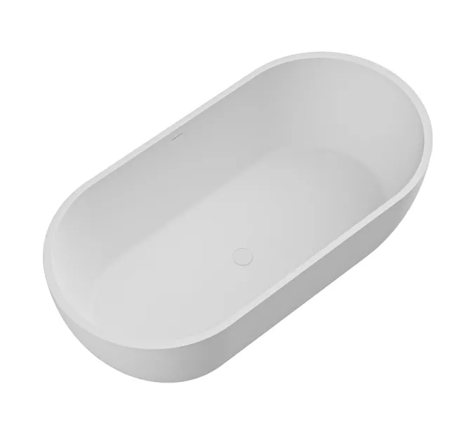 Ванна из искусственного камня Solid Surface CEZARES CZR-STYLUS-160-80-54-SSB, изображение 3