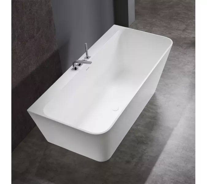 Ванна из искусственного камня Solid Surface CEZARES CZR-LINER-170-80-60-SSB, изображение 7