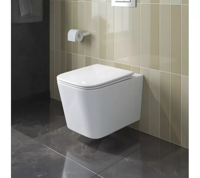 Унитаз подвесной безободковый с сиденьем и смывом TORNADO BelBagno DUE-TOR BB5171CH-TOR/SC, изображение 13