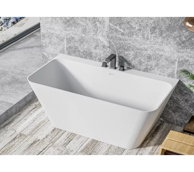 Ванна из искусственного камня Solid Surface CEZARES CZR-LINER-170-80-60-SSB, изображение 5