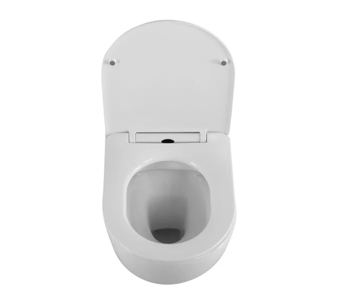 Унитаз подвесной безободковый с сиденьем BelBagno UNO 2.0 BB7306CHR/SC, изображение 6