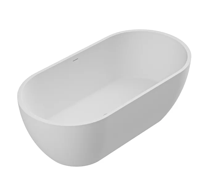 Ванна из искусственного камня Solid Surface CEZARES CZR-STYLUS-160-80-54-SSB, изображение 2