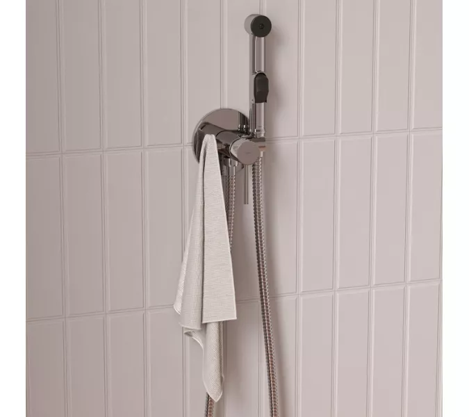 Гигиенический душ со смесителем Iddis Axes 003SBR0i08 Хром, изображение 6