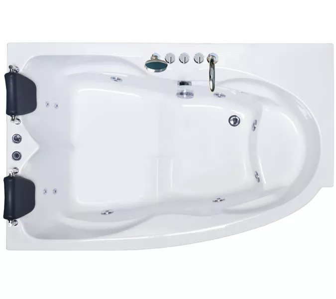 Гидромассажная ванна Royal Bath  SHAKESPEARE COMFORT 170х110, Ориентация: левая
