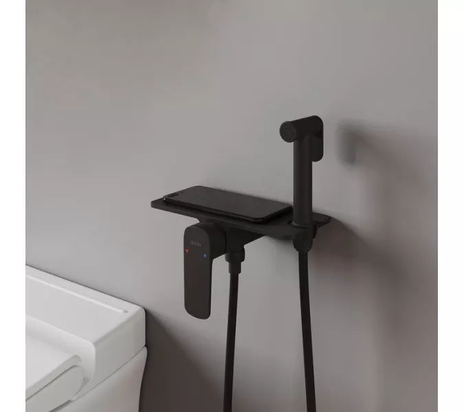 Гигиеническим душ  IDDIS AXEBLSHi08 черный матовый