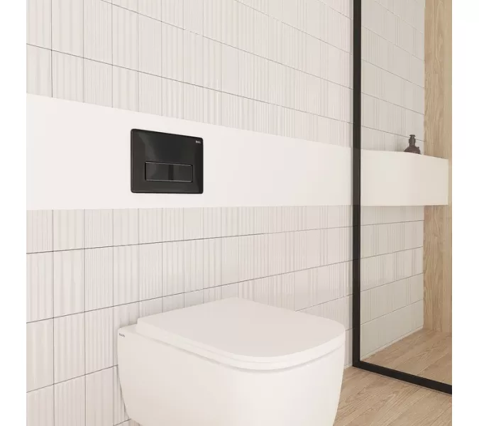 Клавиша смыва Iddis Unifix UNI10B0i77 Черная матовая, изображение 2