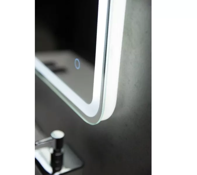 Зеркало BelBagno SPC-MAR 50 с сенсорным выключателем с подсветкой, Тип: Сенсорное зеркало, Выбрать размер: 50х60, изображение 2