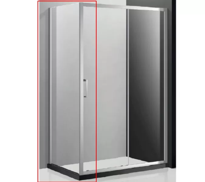 Боковая стенка CEZARES Verona VE-W-80-FIX-C-Cr универсальная, изображение 2