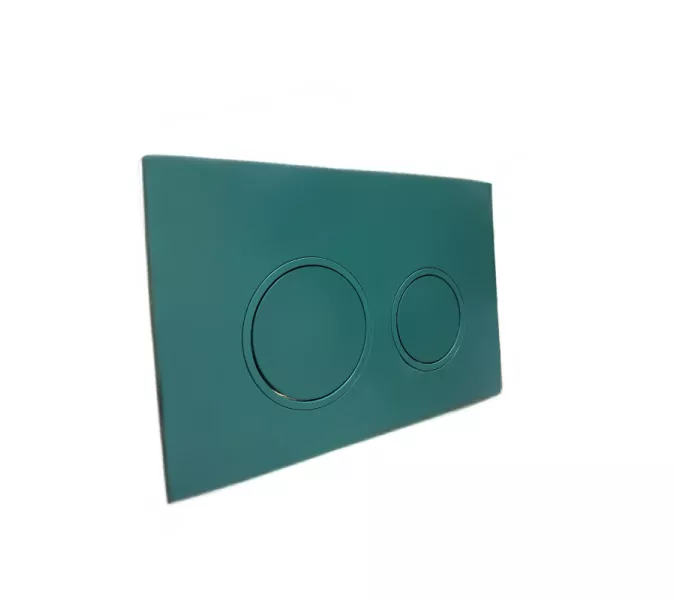 Кнопка для инсталляции ACWEN зеленая матовая, Выбрать цвет: Зелёный матовый, изображение 5