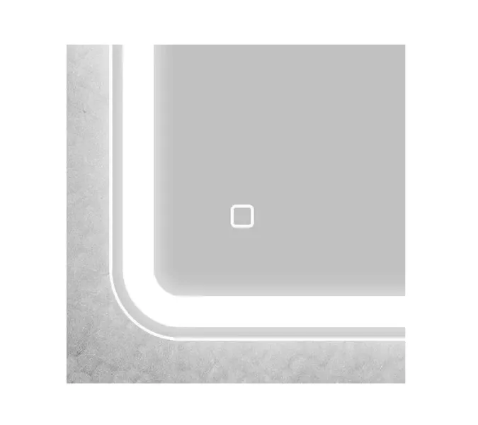 Зеркало BelBagno SPC-MAR  с сенсорным выключателем с подсветкой  80*80, Тип: Сенсорное зеркало с подогревом, Выбрать размер: 80х80, изображение 2