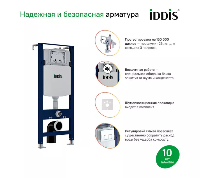 Инсталляция IDDIS Profix  PRO0000i32 без клавиши, изображение 4