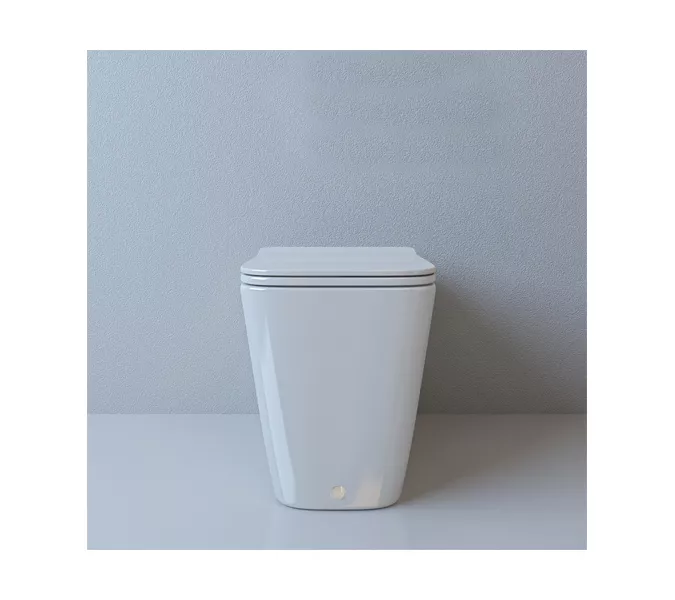 Унитаз Ceruttispa CT7269 DISGRAZIA Pulse приставной с функцией импульсного смыва, изображение 5
