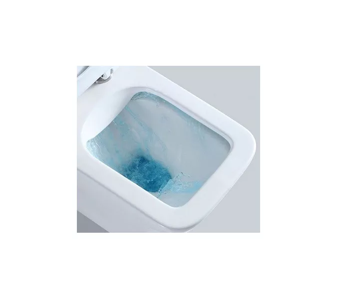 Унитаз подвесной CeramaLux 2622E безободковый, изображение 6