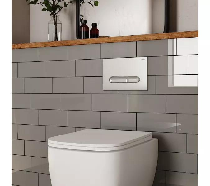 Клавиша смыва Iddis Unifix UNI70M0i77 Хром, изображение 3