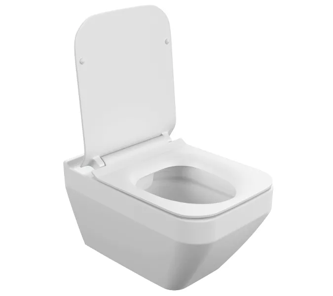 Комплект унитаза с инсталляцией Cersanit Crea Square CO DPL EO slim 63997 с сиденьем Микролифт, изображение 6