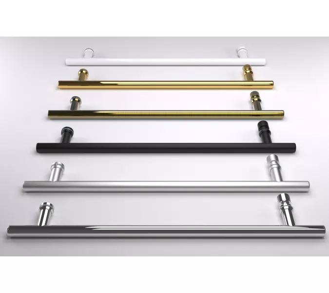 Душевая дверь в нишу Vegas-Glass 155 см EP-F-1 NOVO h2000 155 03 01 L профиль золото матовое, стекло прозрачное, изображение 3