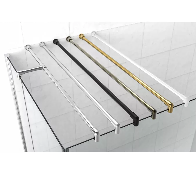 Душевой уголок Vegas-Glass EP-Fis NOVO EP-FIS NOVO h2000 L 80х100 стекло матовое профиль хром матовый без поддона, изображение 4