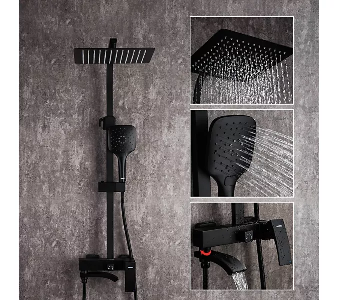 Душевая стойка со смесителем Gappo G2407-6, изображение 2