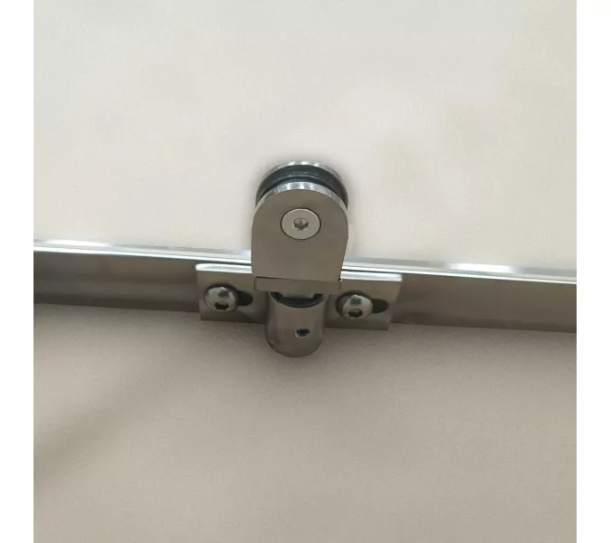 Душевое ограждение  Triton "ДЕКА-ГРАФИТ", Цвет профиля: Серый, Тип поддона: Низкий, Выбрать размер: 90х90, изображение 7