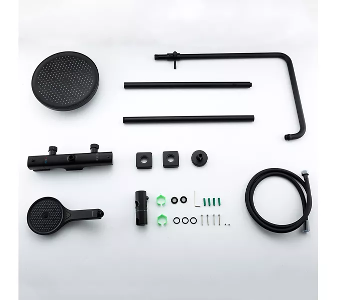 Душевая стойка с термостатом Gappo G2495-76, изображение 11