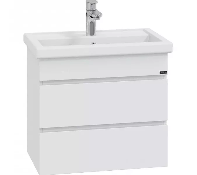 Тумба подвесная СанТа Марс 60 с 2 ящиками , без раковины