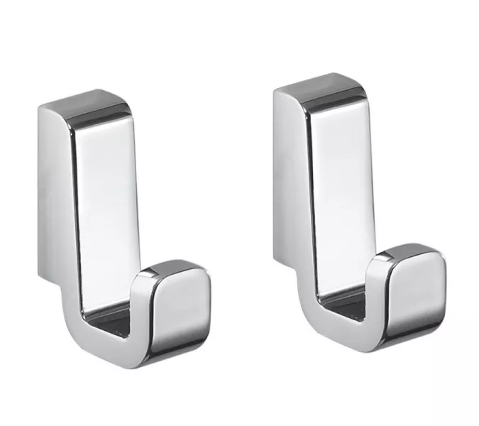 Gedy Samoa, набор из 2-х крючков, цвет хром