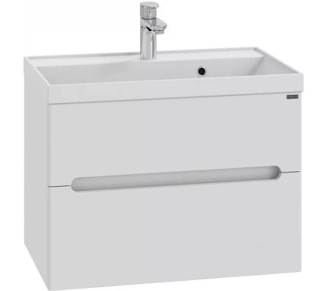 Тумба для умывальника СанТа Лондон 70 подвесная 2 ящика