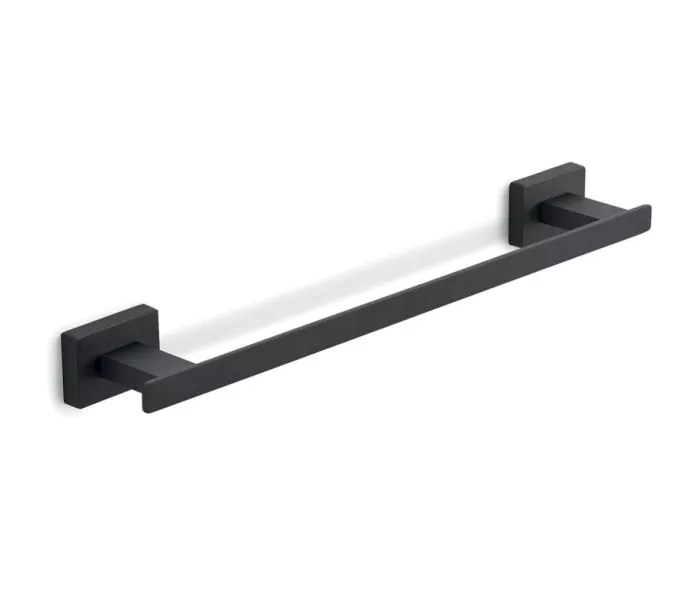 Gedy Atena, полотенцедержатель, длина 35 см, цвет черный матовый