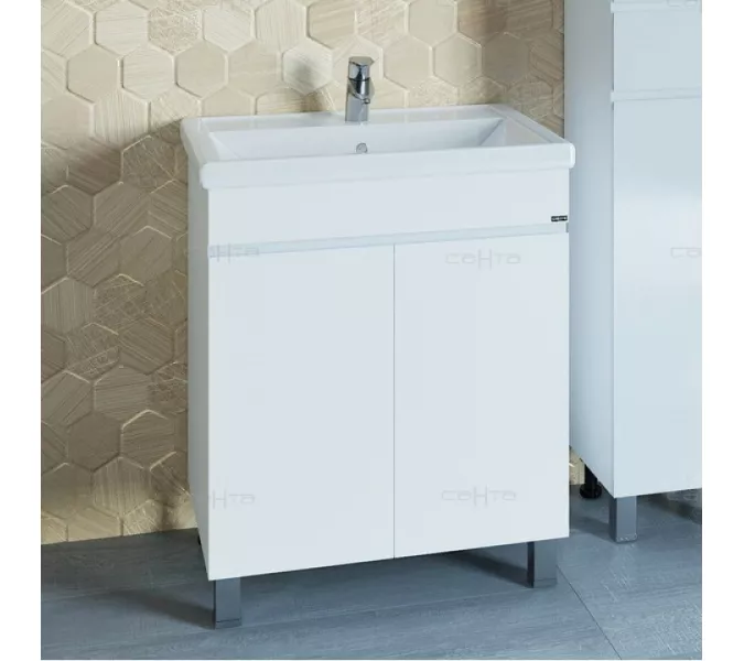 Тумба напольная с 2 дверцами СанТа Марс 70