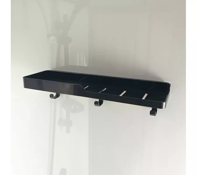 Душевая кабина Triton ПРАЙМ-БЛЭК 90*90 А  стекло прозрачное, Цвет стекла: прозрачное, Цвет профиля: Черный, Тип поддона: Низкий, Выбрать размер: 90х90, Наличие крыши: есть, изображение 18