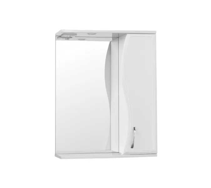 Зеркало-шкаф Style Line Эко Волна Панда 60/С белый