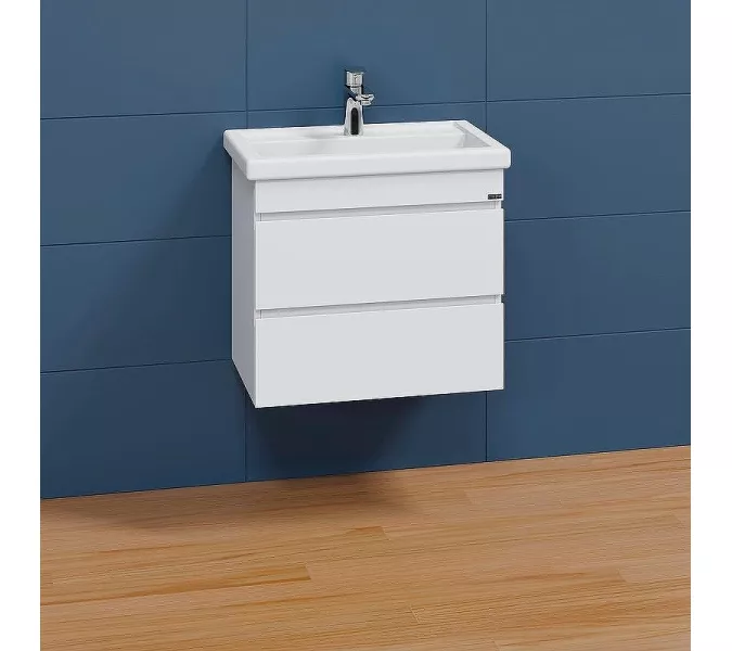 Тумба подвесная СанТа Марс 60 с 2 ящиками , без раковины, изображение 2