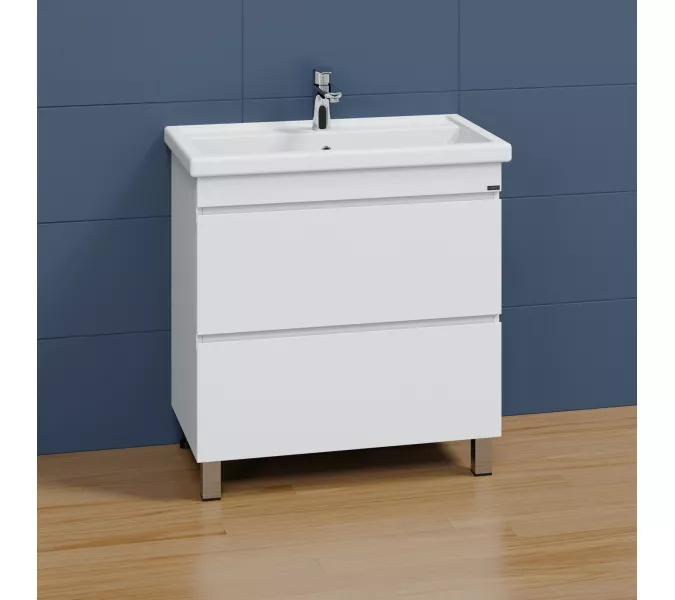 Тумба напольная СанТа Марс с 2 ящиками , без раковины