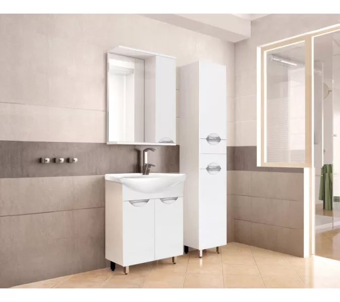 Зеркальный шкаф Style Line Жасмин 55/C, изображение 3