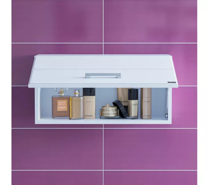 Подвесной шкаф горизонтальный СанТа Омега 50х30, изображение 3