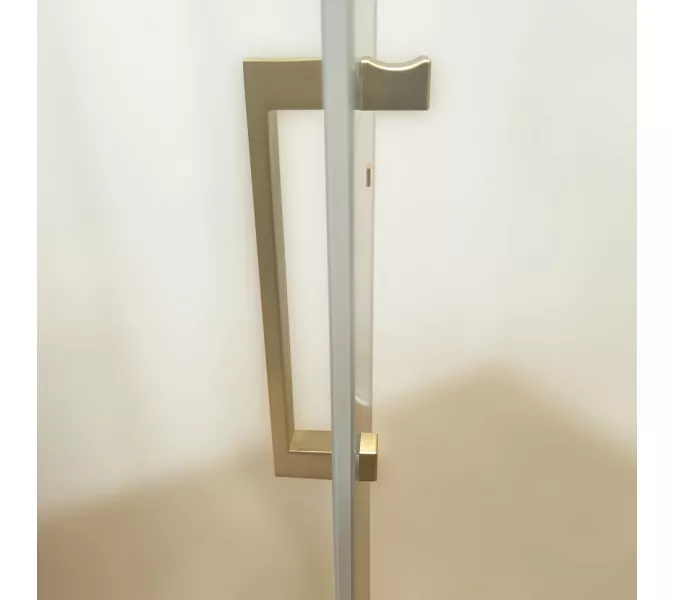 Душевое ограждение  Triton "ДЕКА-ГОЛД", Цвет профиля: Золото, Тип поддона: Низкий, Выбрать размер: 90х90, изображение 10