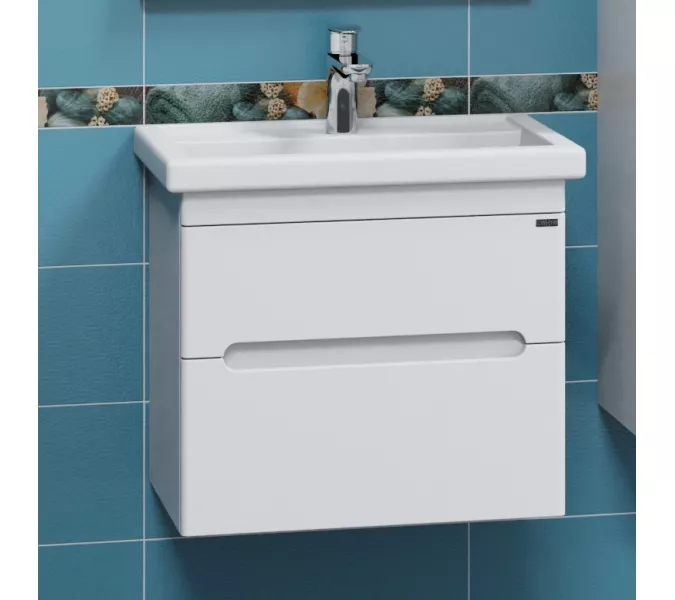 Тумба для умывальника СанТа Лондон 60 подвесная 2 ящика