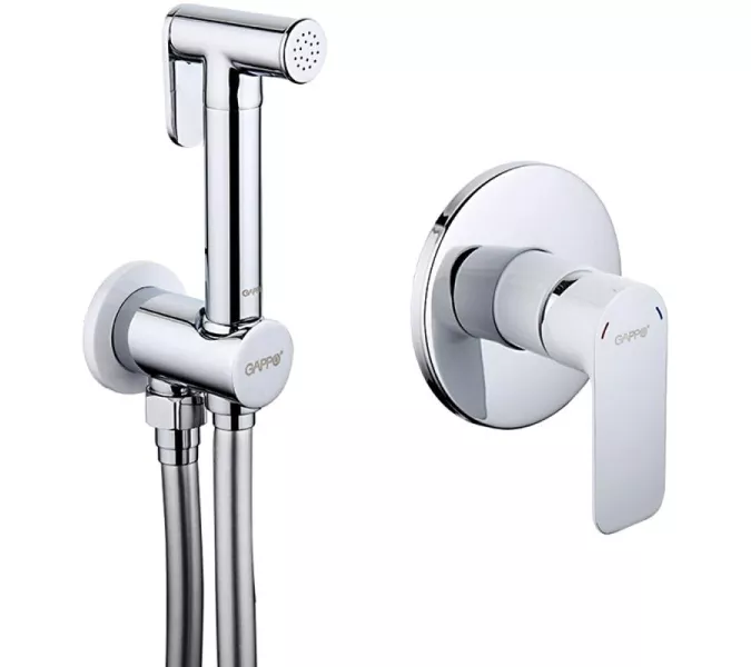Смеситель с гигиеническим душем Gappo G7248, изображение 3