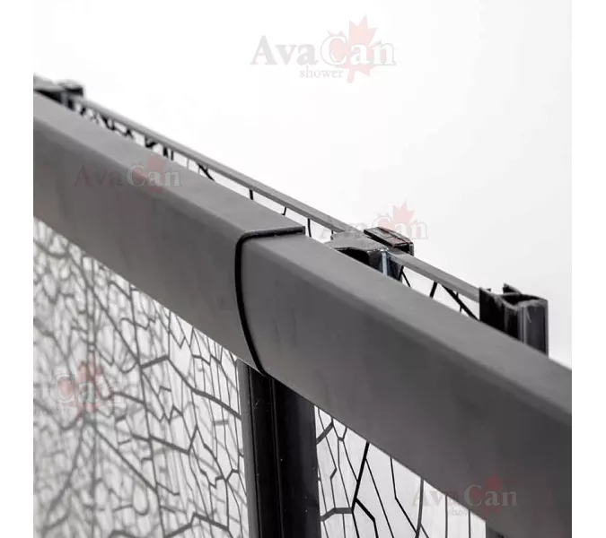 Душевая дверь в нишу AvaCan FB2 170-190, изображение 13