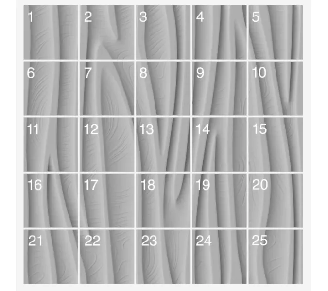 Панель- панно гипсовая 3D ARTPOLE FOREST, изображение 4