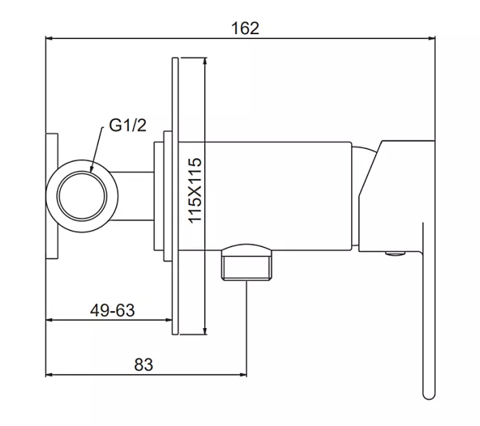 Смеситель с гигиеническим душем Gappo G7299-20, изображение 7