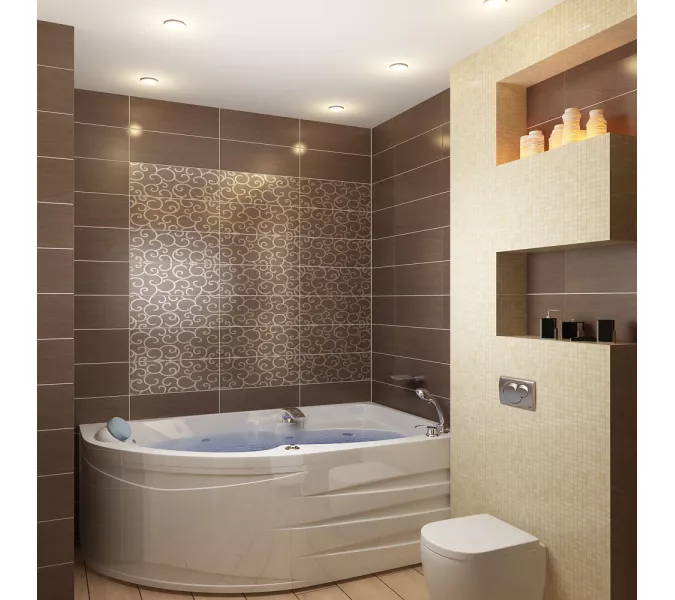 Ванна 1Marka DIANA 160х100 правая, изображение 4