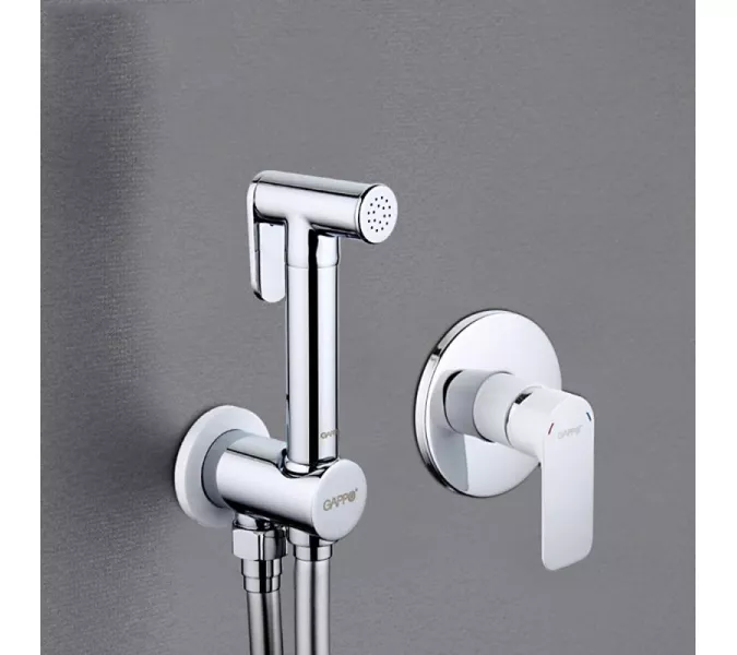 Смеситель с гигиеническим душем Gappo G7248