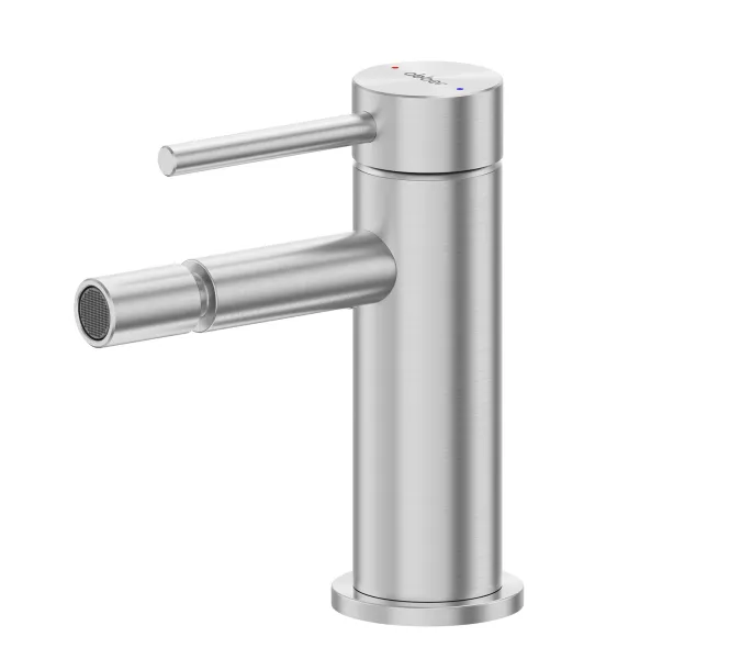 Смеситель ABBER Wasser Kreis 316 AF8124BST для биде, сталь брашированная, Выбрать цвет: Сатин