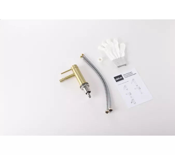 Смеситель ABBER Wasser Kreis 316 AF8124BG для биде, золото брашированное, Выбрать цвет: Золото, изображение 2