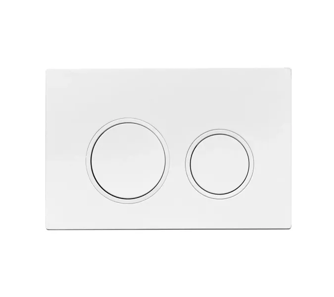 Кнопка для инсталляции ACWEN белая матовая, Выбрать цвет: Белый матовый, изображение 3