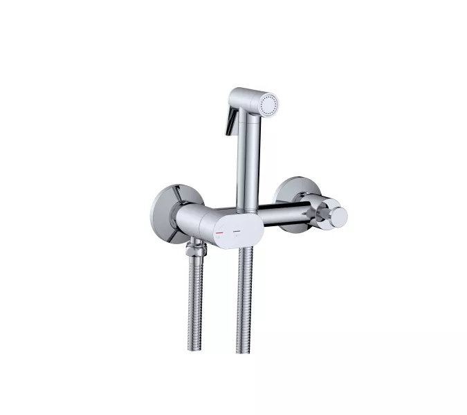 Гигиенический душ с поворотным управлением RGW SP-216, Выбрать цвет: Хром, изображение 2