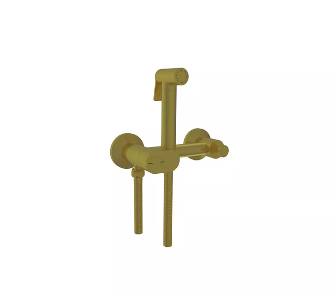 Гигиенический душ с поворотным управлением RGW SP-216Gb, Выбрать цвет: Золото, изображение 2