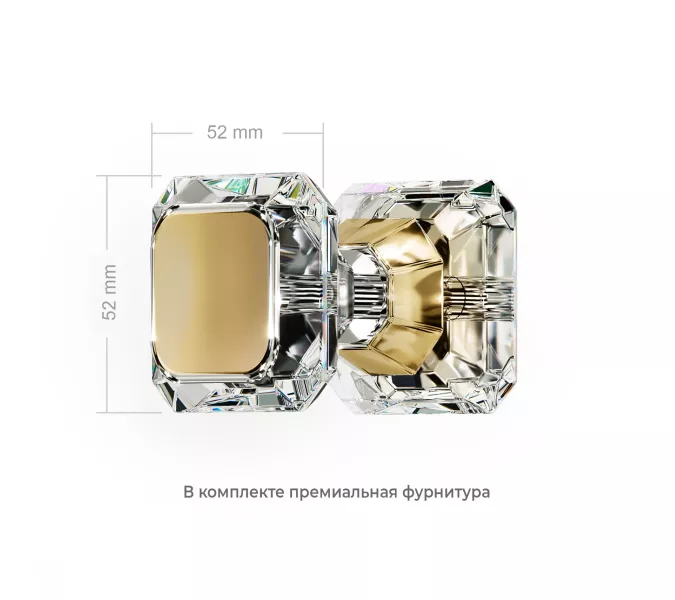 Душевая перегородка RGW WA-054Gb (WA-010Gb + Z-072Gb) прозрачное/золото, Цвет стекла: прозрачное, Цвет профиля: Золото, Выбрать размер: 70, изображение 2