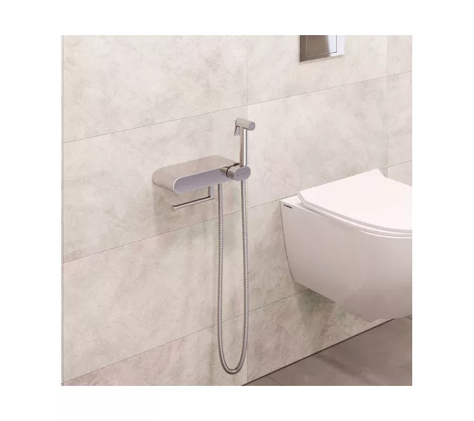 Гигиенический душ со смесителем RGW SP-222, Выбрать цвет: Хром, изображение 3